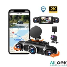 دوربین ثبت وقایع 4 لنز وای‌فای‌دار M100 PRO