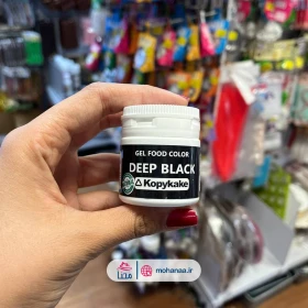 رنگ خوراکی ژله ای مشکی کپی کیک 35 گرمی-جستینو