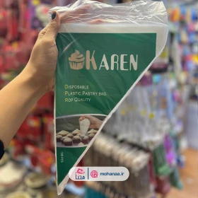 قیف یکبار مصرف متوسط 100 عددی کارن