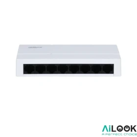 سوئیچ شبکه 8 پورت داهوا مدل DH-PFS3008-8GT-L-جستینو