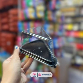 اسلایس باکس مثلثی زیره مشکی 10 عددی