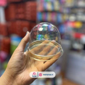 ظرف کاپ کیک گرد حبابی تکنفره 10 عددی