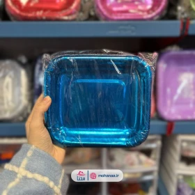 پیش دستی متالایز آبی