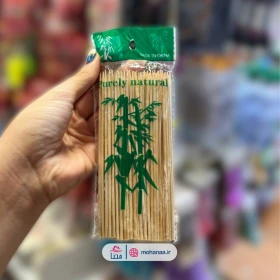سیخ چوبی بامبو 15 سانت