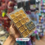 نان تارت شیرین طرح مربع فلوت