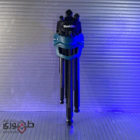 ست 9 عددی آچار آلن کروی ماکیتا B-65894-جستینو