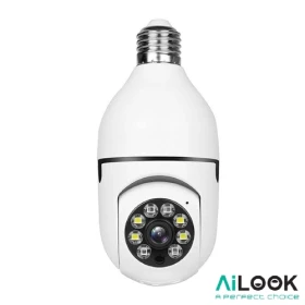 دوربین هوشمند لامپی چرخش V380 E27