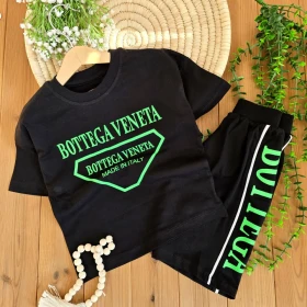 ست لش استایل بوتگا تکرنگ مشکی -جستینو