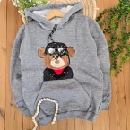 هودی تک خرس عینکی داخل کرکی