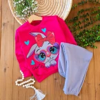 بلوز شلوار خرگوش عینک قلبی 