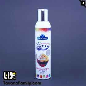 اسپری رنگ خوراکی نقره ای 250 میل ترک