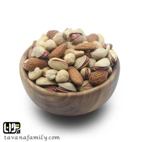 آجیل چهار مغز رژیمی بدون نمک