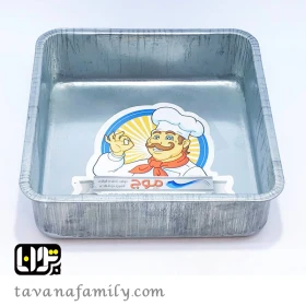 قالب مربع موج لبه بلند 25*25