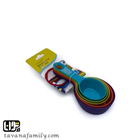 پیمانه پلاستیکی 6 تایی مدرج