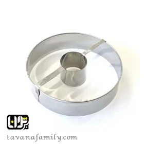 کاتر دونات گرد متوسط استیل-جستینو