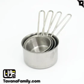 پیمانه استیل 4 تایی-جستینو