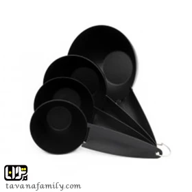 پیمانه فلزی مشکی-جستینو