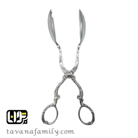 انبر قاشقی استیل-جستینو