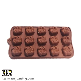 سیلیکون شکلات لاله مربع-جستینو