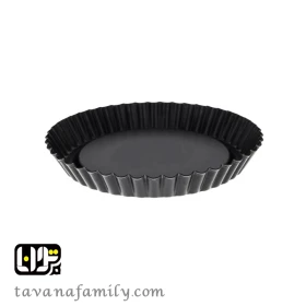 قالب تارت کف جدا 24 سانت لبه کوتاه-جستینو