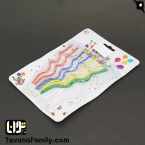 شمع ماکارونی 8 عددی