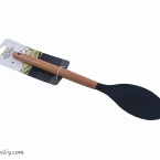 لیسک قاشقی دسته چوبی سیلیکونی