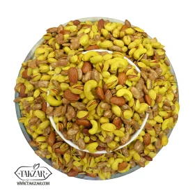 اجیل مخلوط شور اعلا با مغز بادام درختی