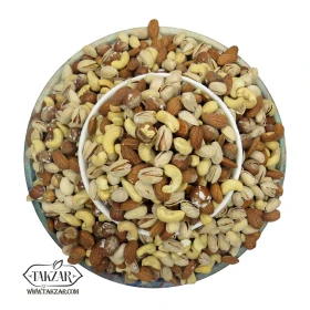 اجیل 4 مغز عربی (شور بدون رنگ)