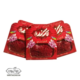 زعفران دو گرمی پاکتی تک زر
