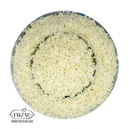 برنجک پفکی سفید بدون روغن
