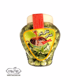 شکرپنیر نعناعی طبیعی ظرفی 350 گرمی-جستینو