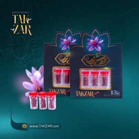 زعفران قوطی 0.3 گرمی لوکس تک زر-جستینو