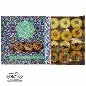 شیرینی مربایی طرح خاتم-جستینو