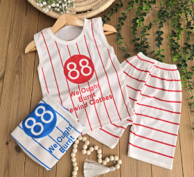 تاپ و شلوارک طرح 88 -جستینو