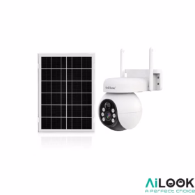 دوربین مداربسته تحت شبکه بی‌سیم پنل خورشیدی سری هوم مدل DH001-جستینو